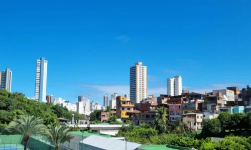 
				
					Fim de semana em Salvador terá céu claro e ventos de até 18 KM/h
				
				