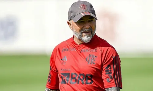 
				
					Flamengo demite Jorge Sampaoli às vésperas de enfrentar Bahia
				
				