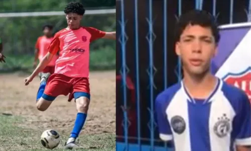 
				
					Jogador de futebol é morto a tiros em Dias D'Ávila
				
				