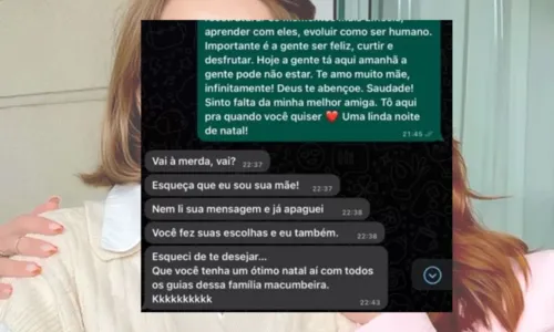 
				
					Mãe de Larissa Manoela ofende família de noivo da atriz em mensagem
				
				