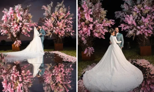 
				
					Maíra Cardi divide álbum de fotos de casamento secreto realizado em SP; confira
				
				