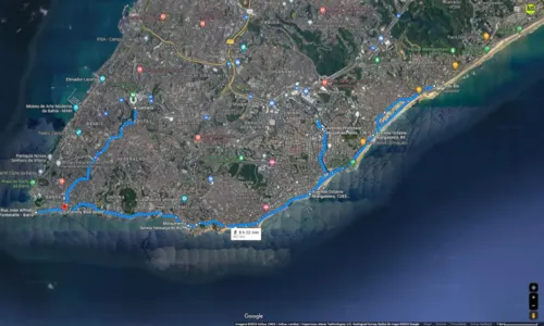 
				
					Maratona Salvador: veja mapa dos percursos dos 5k, 10k, 21k e 42k
				
				
