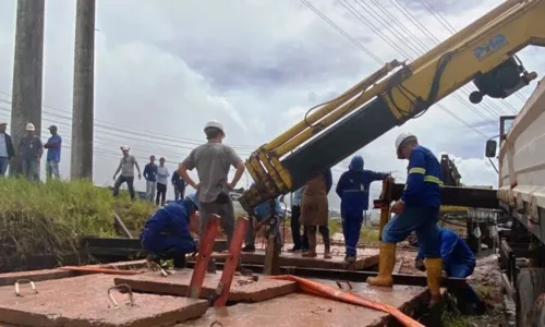 
				
					Obra deixa 100 bairros de Salvador e parte da RMS sem água na terça
				
				