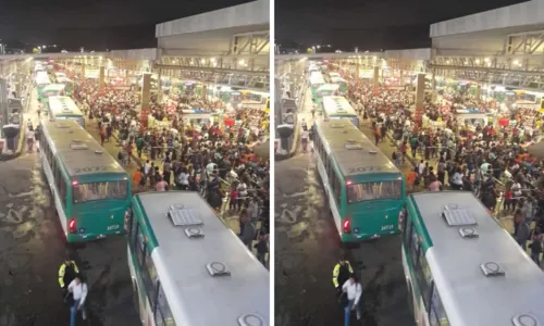 
				
					Ônibus quebra, interdita estação Pirajá e reúne multidão de passageiros
				
				