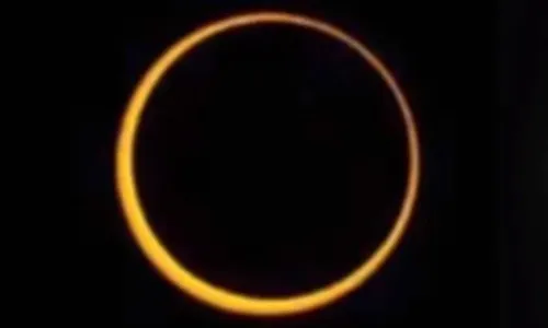 
				
					Parte de Eclipse Solar Anular poderá ser visto na Bahia no sábado (14)
				
				