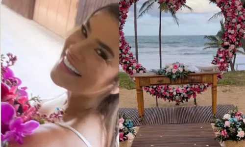
				
					Priscila Fantin renova votos de casamento em resort de luxo na Bahia
				
				