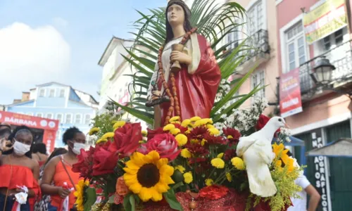 
				
					Santa Bárbara e Nossa Senhora da Conceição são celebradas em dezembro
				
				