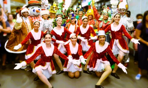 
				
					Shopping da Bahia recebe Papai Noel com 'Natal Colorido Iluminado'
				
				