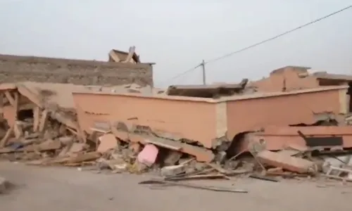 
				
					Terremoto mata mais de 800 no Marrocos; imagens são assustadoras
				
				