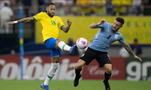 
				
					Uruguai x Brasil: Seleção encara partida pelas Eliminatórias da Copa
				
				