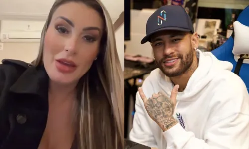 
				
					Andressa Urach choca filho ao dizer que ficou com Neymar: ‘Negócio foi bom’
				
				