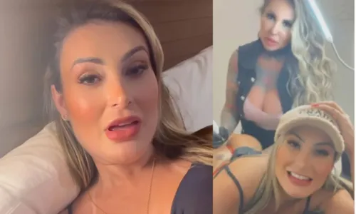 
				
					Andressa Urach faz tatuagem íntima com Sabrina Boing Boing: 'Diferente'
				
				