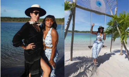 
				
					Angela Bassett aproveita férias e conhece litoral da Bahia; FOTOS
				
				