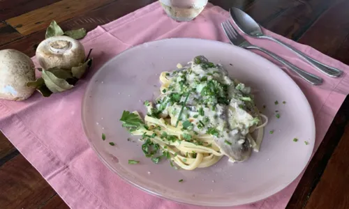 
				
					Aprenda como fazer macarrão ao molho branco vegano em 30 minutos
				
				