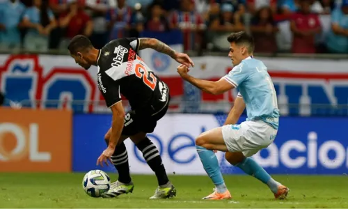 
				
					Bahia empata com Vasco em jogo com Arena Fonte Nova lotada
				
				