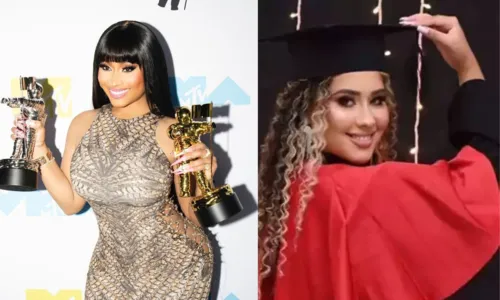 
				
					Baiana conclui faculdade com ajuda de Nicki Minaj; entenda
				
				