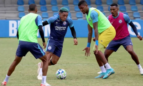 
				
					Brasileirão: Bahia intensifica treinos para duelo contra o Corinthians
				
				