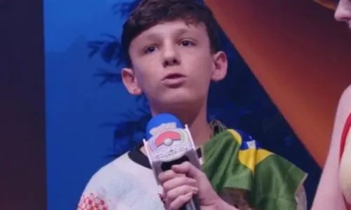 
				
					Brasileiro de 13 anos vence Campeonato Mundial de Pokémon no Japão
				
				