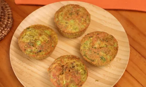 
				
					Café da manhã: aprenda como fazer muffins de vegetais em 35 minutos
				
				