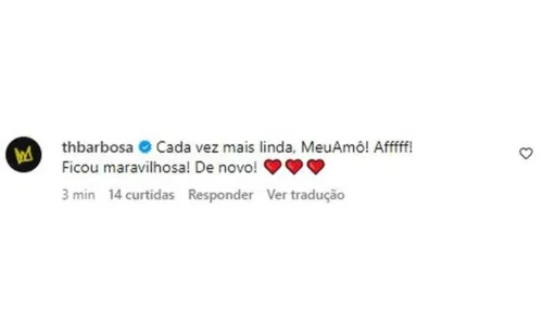 
				
					Carol Peixinho muda visual e Thiaguinho se derrete: 'Mais linda'
				
				