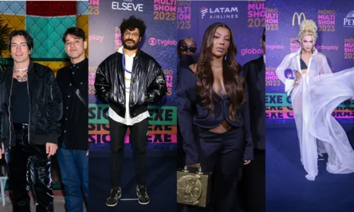 
				
					Celebridades chamam atenção com looks para Prêmio Multishow 2023
				
				