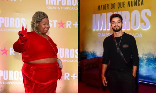 
				
					Celebridades marcam presença em festa de lançamento de série 'Impuros'
				
				