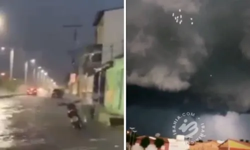 
				
					Chuvas de granizo e fortes ventos causam destruição em Barra, na Bahia
				
				