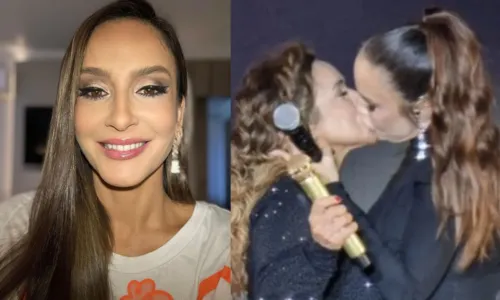 
				
					Claudia Leitte nega beijo triplo com Ivete Sangalo e Daniela Mercury
				
				