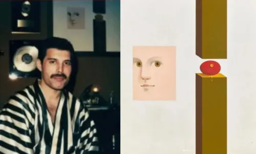 
				
					Conheça pintor baiano que fez quadro de Freddie Mercury leiloado por R$ 300 mil
				
				