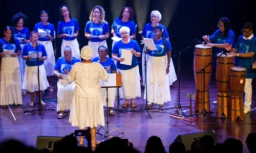 
				
					Coro Oyá Igbalé abre inscrições para workshop de percussão de ritmos afro-brasileiros
				
				