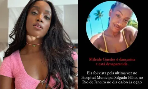 
				
					Dançarina de Iza desaparece e cantora pede ajuda: 'Coração apertado'
				
				