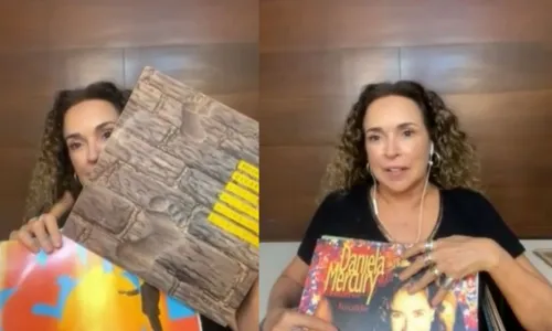 
				
					Daniela Mercury elege disco favorito: 'Consegui chegar onde queria'
				
				