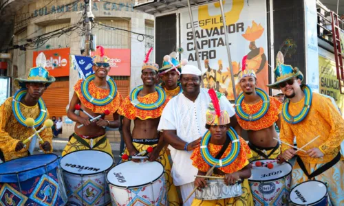 
				
					Desfile de blocos afro e afoxés movimenta Centro Histórico de Salvador
				
				