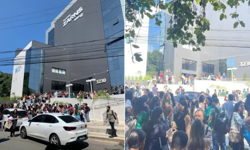 
				
					Duas pessoas ficam feridas em correria após defeito em ar de faculdade
				
				