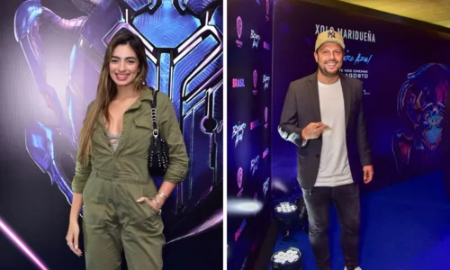 
				
					Famosos comparecem a pré-estreia de 'Besouro Azul', filme com Bruna Marquezine
				
				