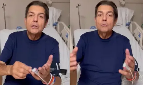 
				
					Faustão fala pela primeira vez após transplante de coração: 'Muito vivo'
				
				