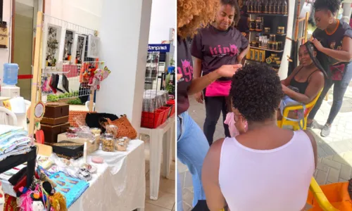 
				
					'Feira Afro Criativa' reúne gastronomia, moda e artesanato em Salvador
				
				