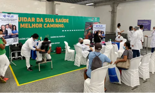 
				
					Feira de saúde é realizada em estação de metrô de Salvador
				
				