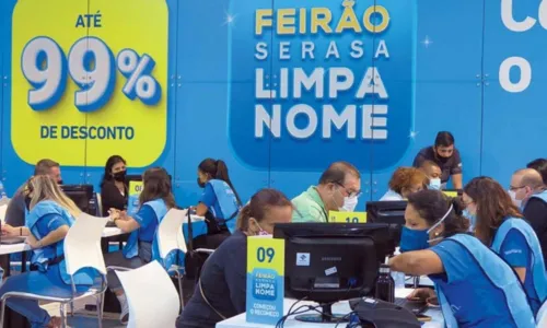 
				
					Feirão Serasa Limpa Nome realiza atendimento presencial em Salvador
				
				