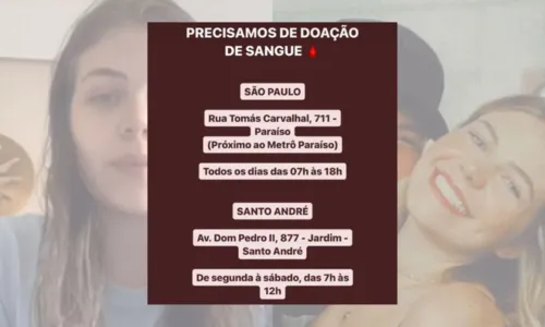 
				
					Filha de Mingau, músico do Ultraje a Rigor, desabafa na web e pede doação de sangue
				
				