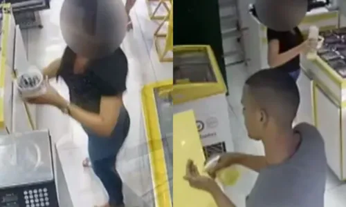 
				
					Homem se passa por cliente, toma açaí e assalta lanchonete em Salvador
				
				