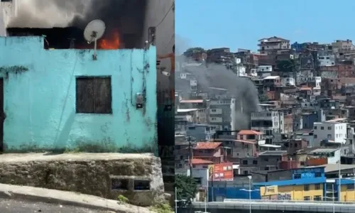 
				
					Incêndio atinge casa no bairro de Pernambués em Salvador; VÍDEOS
				
				