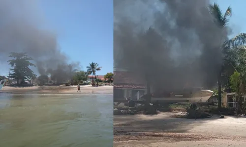 
				
					Incêndio atinge lancha em Ilha de Itaparica, na Bahia; VÍDEO
				
				