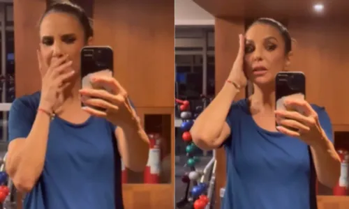 
				
					Ivete Sangalo chama atenção na academia: 'Vim na preguiça'
				
				