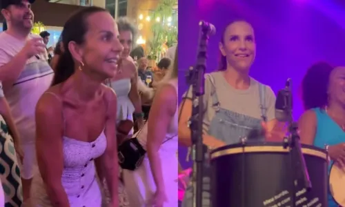 
				
					Ivete Sangalo faz festa surpresa para Cynthia em Salvador; VÍDEOS
				
				