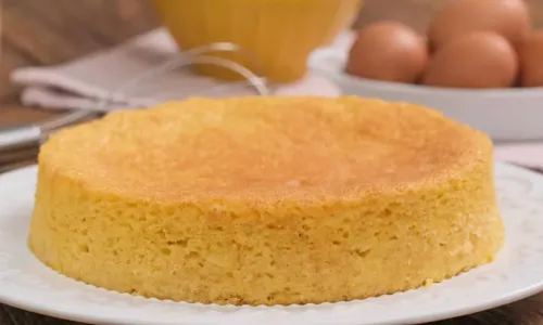 
				
					Lanche da tarde: aprenda receita fácil de pão de ló em 45 minutos
				
				