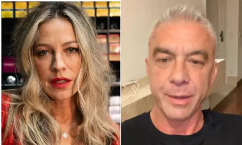 
				
					Luana Piovani volta a criticar Alexandre Correa: 'Homem de merda'
				
				