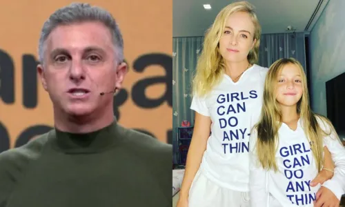 
				
					Luciano Huck se derrete pela filha vendo Angélica com Eliana e Xuxa
				
				