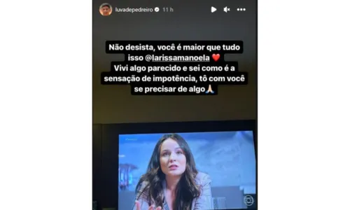 
				
					Luva de Pedreiro sobre polêmica de Larissa Manoela: 'Vivi algo parecido'
				
				