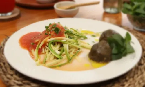 
				
					Macarrão de abobrinha: aprenda como fazer receita com 5 ingredientes
				
				